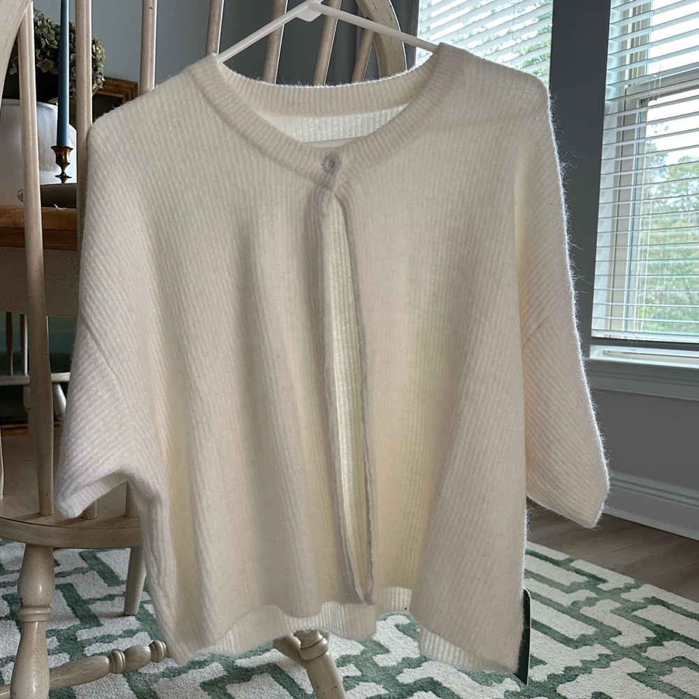 Daily Drills - Single Button Sweater